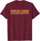 Pawleys Island South Carolina Vintage Throwback Souvenir T-Shirt - T-Shirt | Maroon