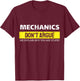Mechanic Car Guy Mechanics DIY Handyman Garage Repair Shop T-Shirt - T-Shirt | Maroon