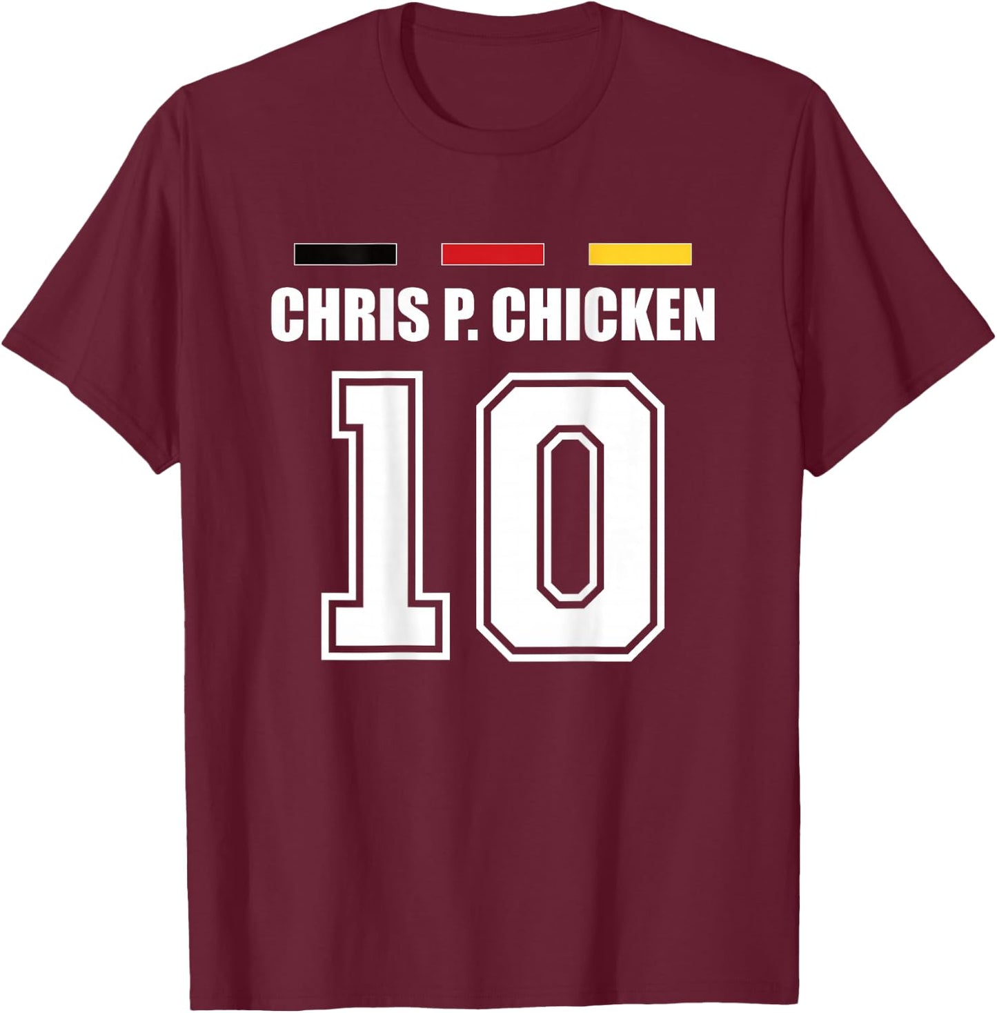 Lustige Namen Deutschland Trikot für Mallorca und die Party T-Shirt - T-Shirt | Maroon