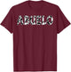 Cow Abuelo Birthday Family Matching Girl Boy Farm Birthday T-Shirt - T-Shirt | Maroon