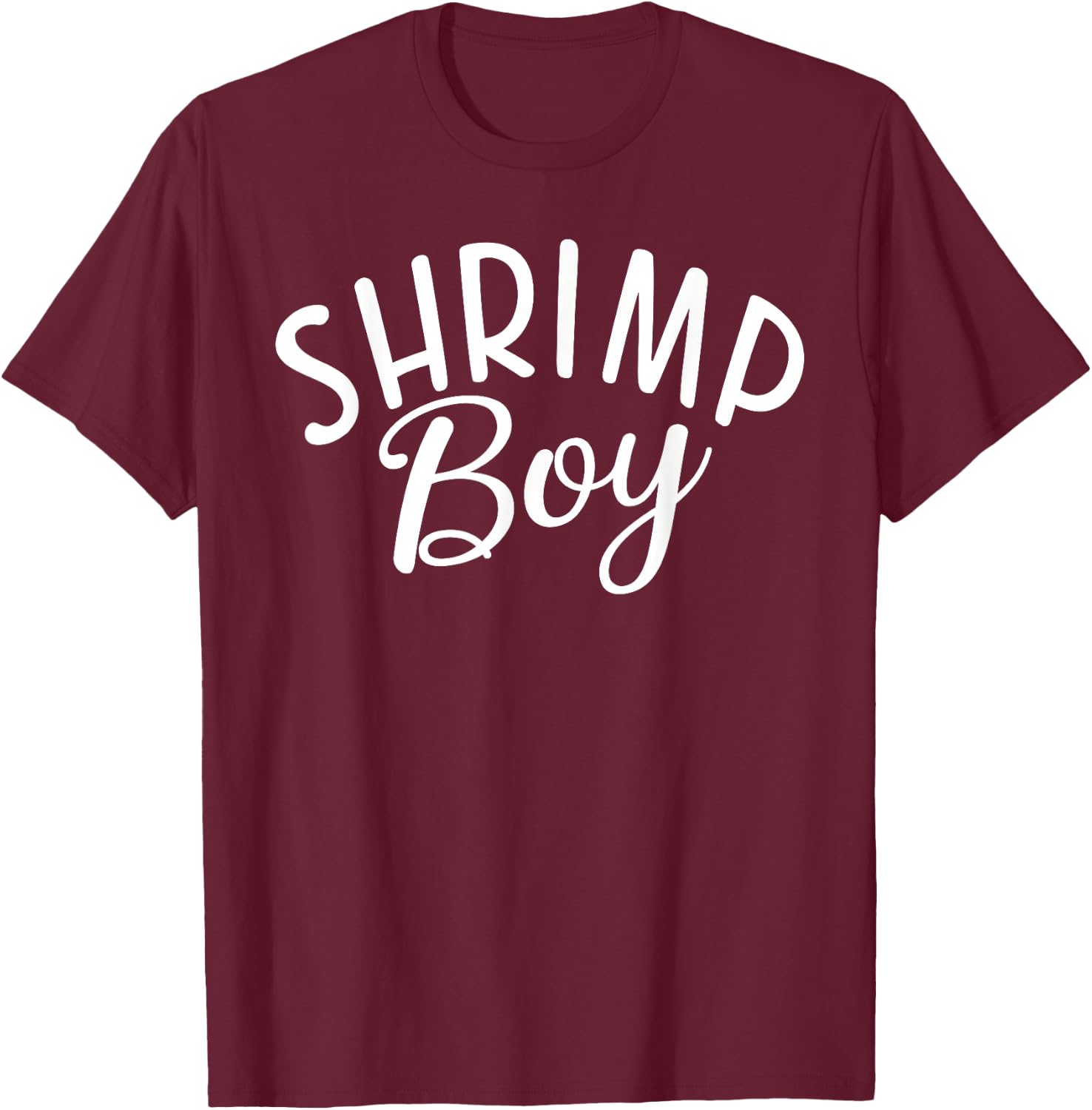 Shrimp Boy T-Shirt - T-Shirt | Maroon