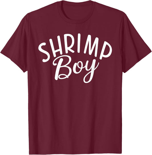 Shrimp Boy T-Shirt - T-Shirt | Maroon