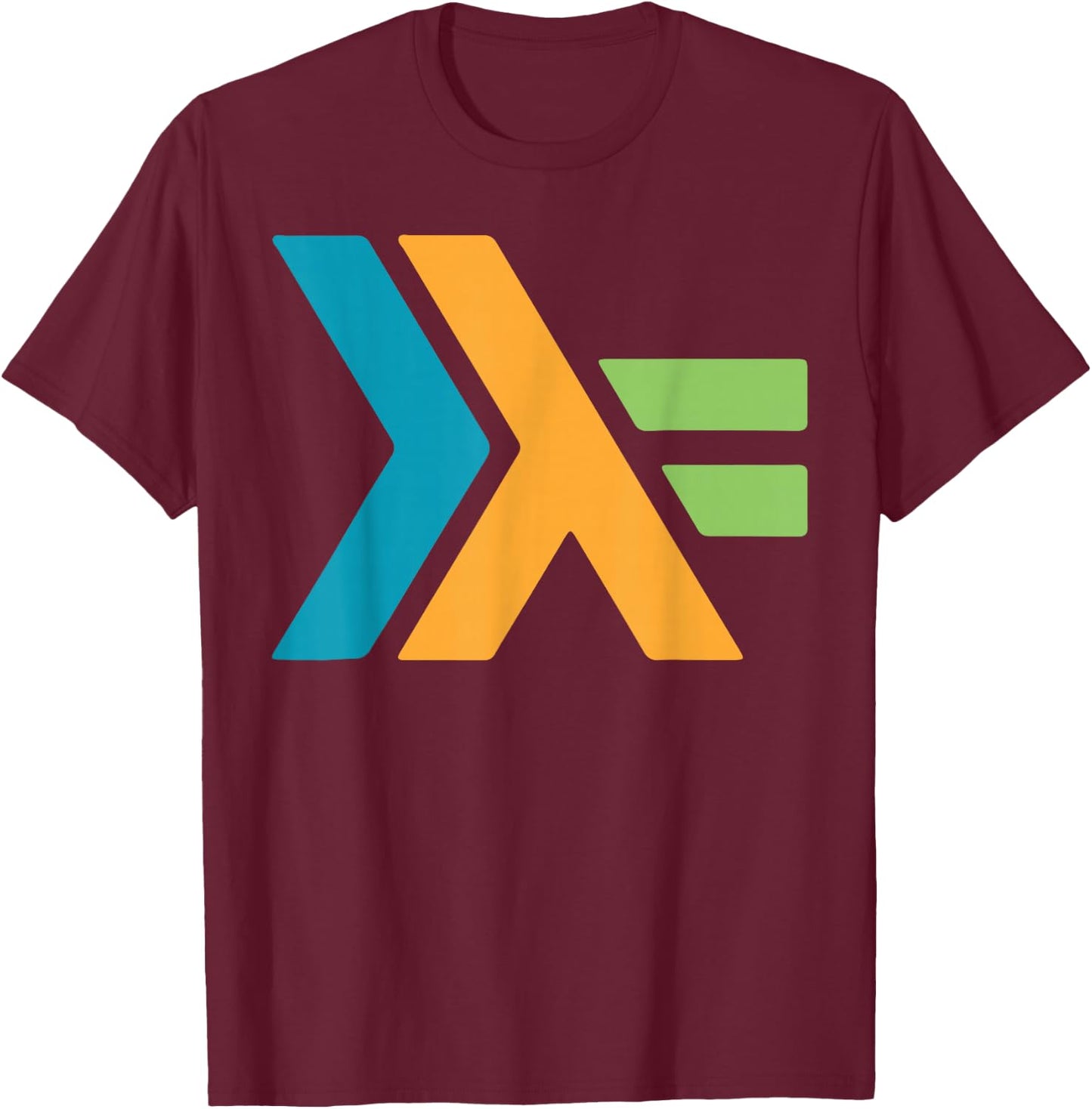 Cooles Haskell Logo Programmierung Codierung Debugging T-Shirt - T-Shirt | Maroon