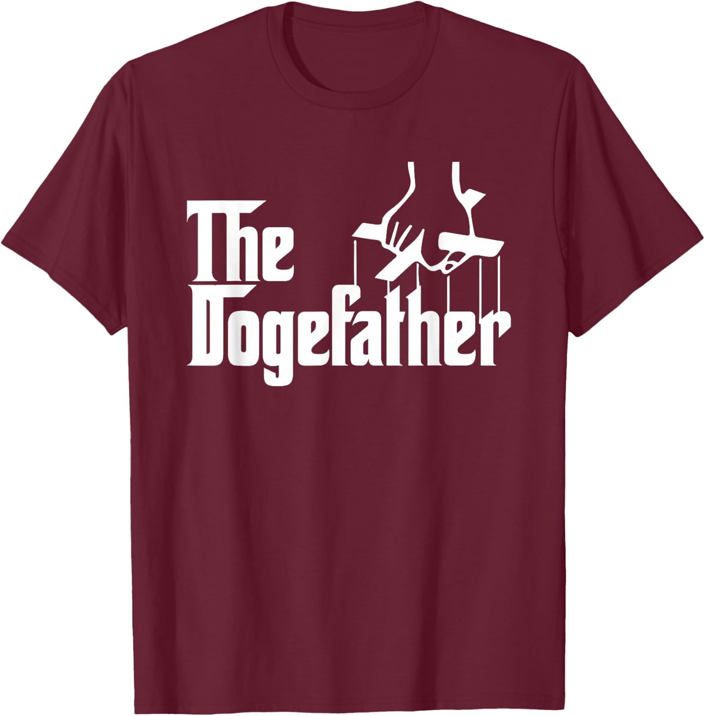 The Dogefather T-Shirt - T-Shirt | Maroon