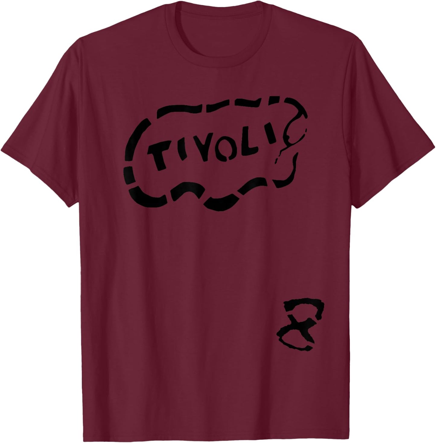 Tivoli T-Shirt - T-Shirt | Maroon