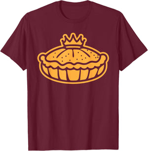 France Cake Galette des Rois Simple Galette , Black, S T-Shirt - T-Shirt | Maroon
