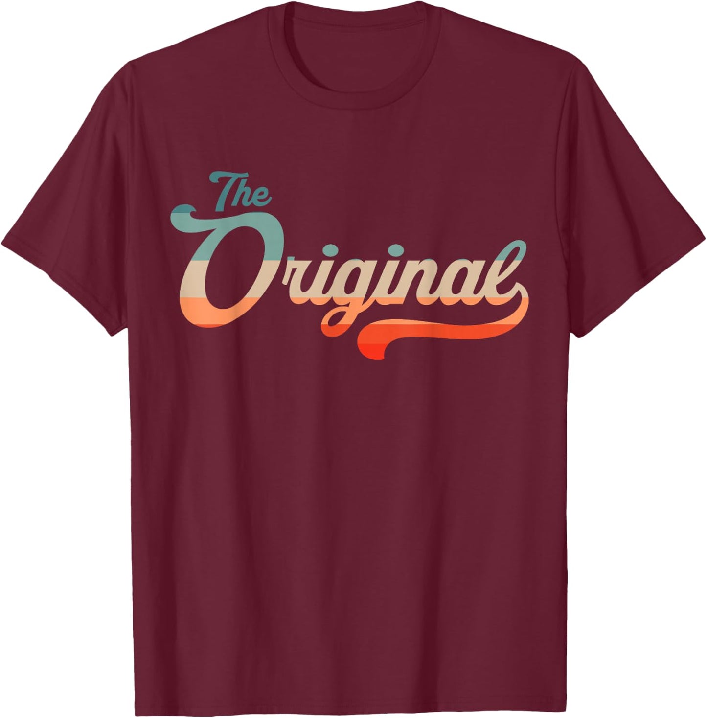 Vater Sohn Partnerlook The Original The Remix Outfit T-Shirt - T-Shirt | Maroon