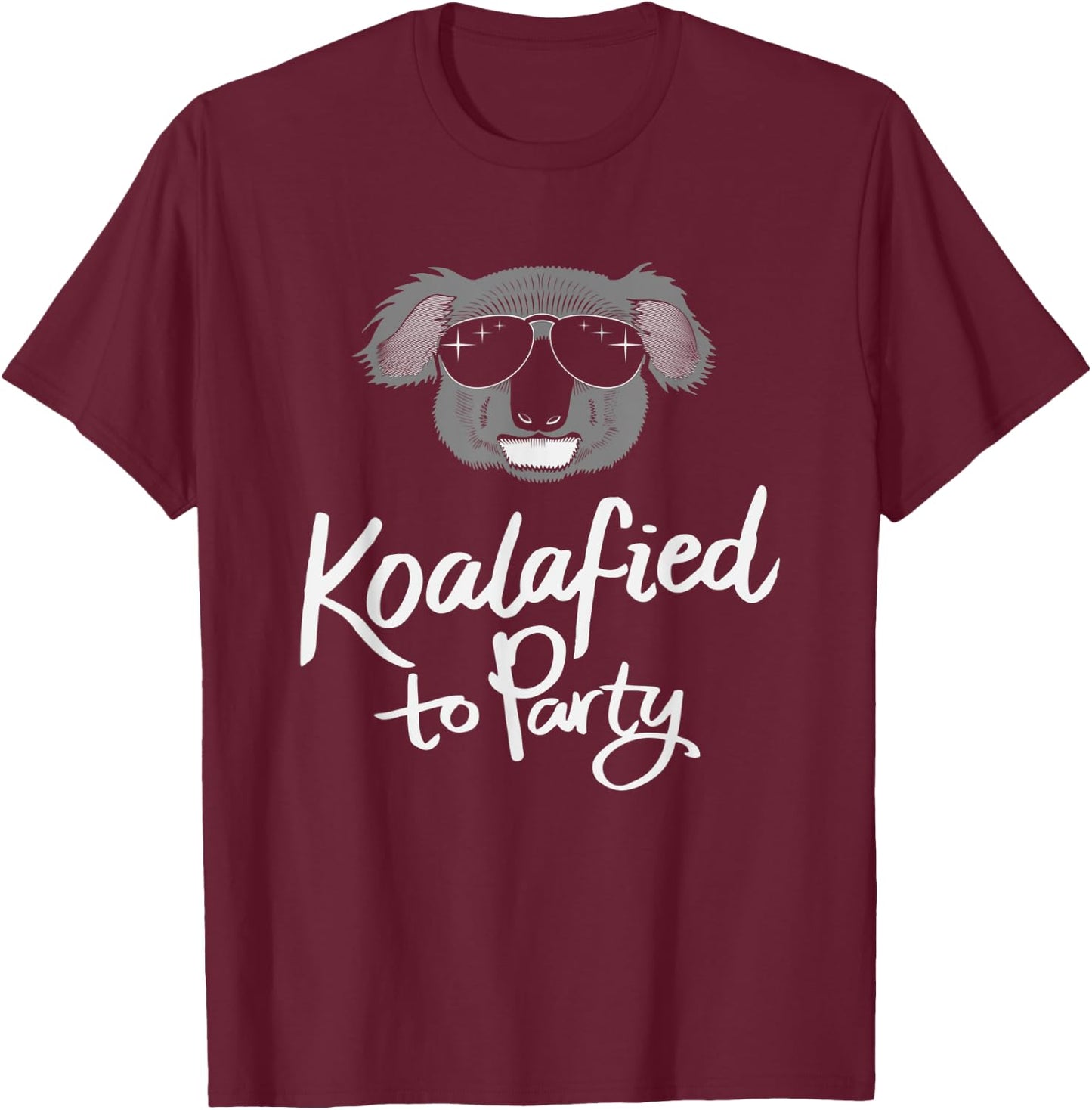Koalafied T-Shirt - T-Shirt | Maroon