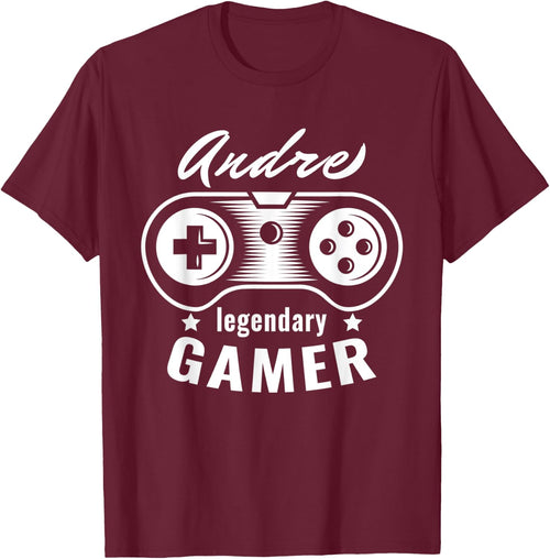 Andre Legendary Gamer - Personalized Name Gift