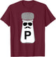 Salt and Pepper Halloween Costume , black T-Shirt - T-Shirt | Maroon