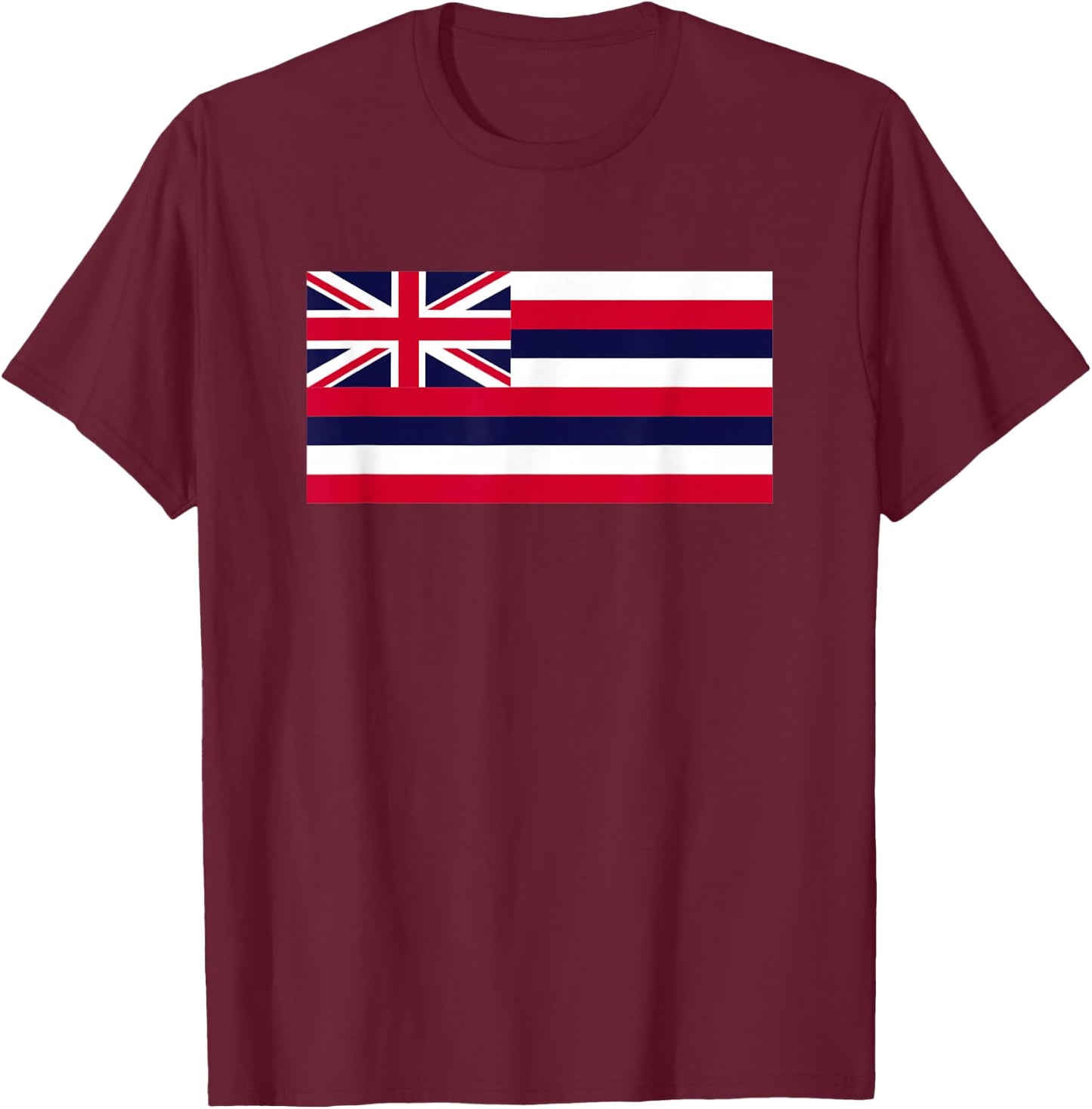 Hawaii flag T-Shirt - T-Shirt | Maroon