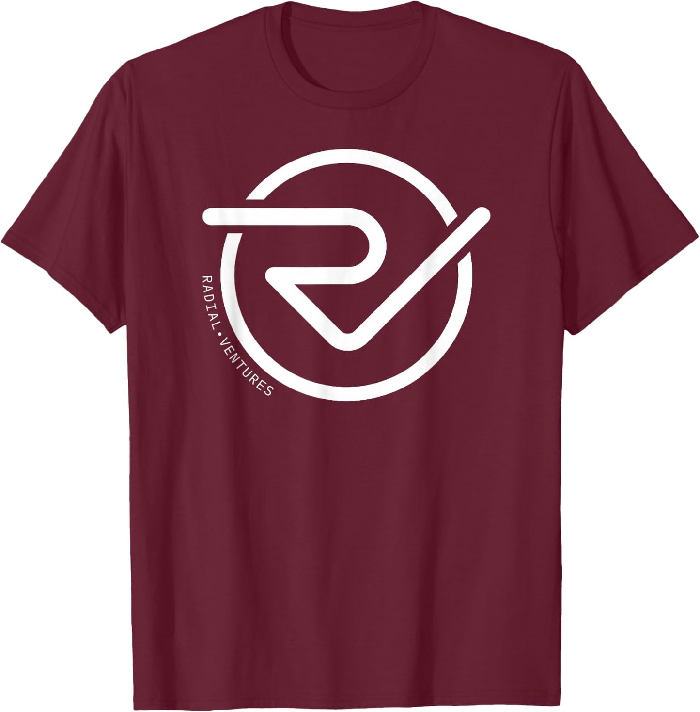 Radial Ventures - Buffalo's First Venture Studio T-Shirt - T-Shirt | Maroon