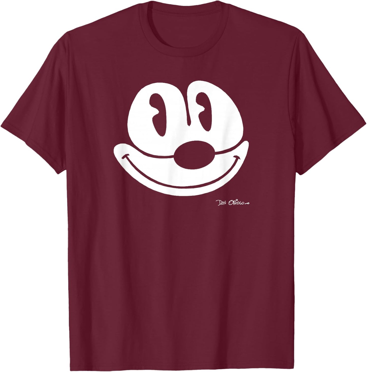 Felix the Cat Face T-Shirt - T-Shirt | Maroon