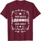 Russian Name Dennis Cyrillic Denis Russia Russian , black T-Shirt - T-Shirt | Maroon