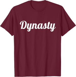 Dynasty cool sports basketball football baseball hockey T-Shirt - T-Shirt | Maroon