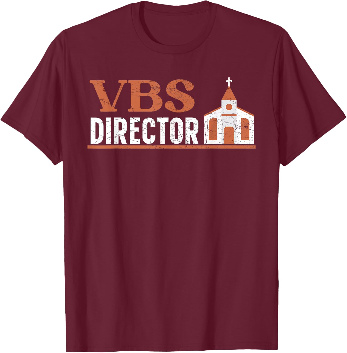 VBS Director Vacation Bible School Christian Teacher T-Shirt - T-Shirt | Maroon