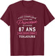 Princesse 87 ANS J'assure cadeau anniversaire femme 87 ans , Black, Female X-Small T-Shirt - T-Shirt | Maroon