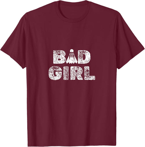 Bad Girl Badminton Flying