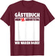 18th Birthday Boy Girl 18 Years Funny Guest Book , black T-Shirt - T-Shirt | Maroon