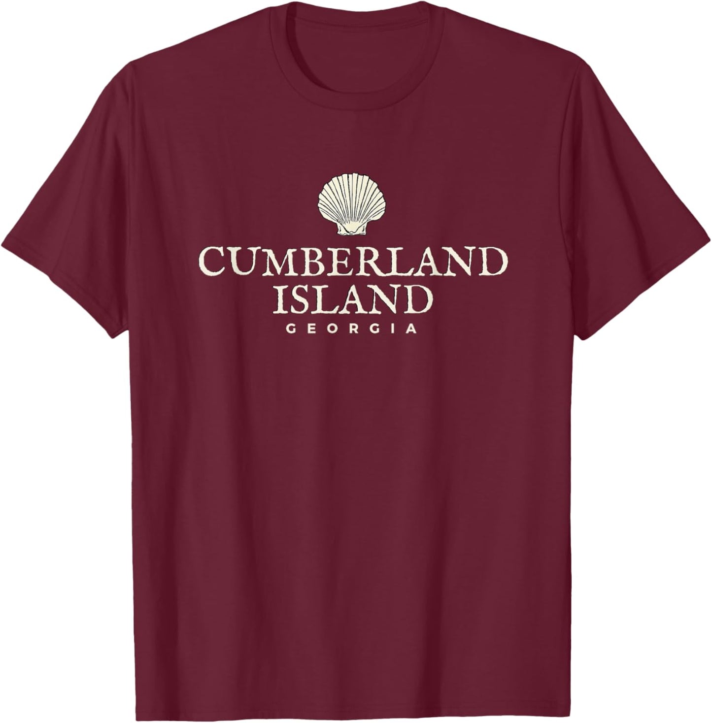 Cumberland Island , National Seashore Georgia Shirt T-Shirt - T-Shirt | Maroon