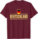 Germany Jersey Retro Boys Germany , black T-Shirt - T-Shirt | Maroon