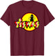 Retro Vintage 1970's 1980's Tiswas T-Shirt - T-Shirt | Maroon