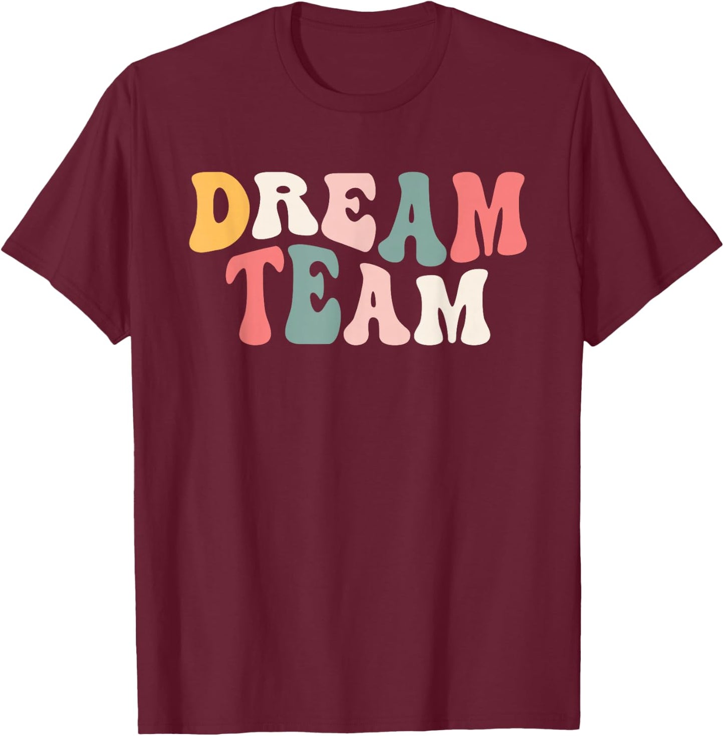 Letzter Schultag Zurück zur Schule Dream Team Lehrer Kinder T-Shirt - T-Shirt | Maroon