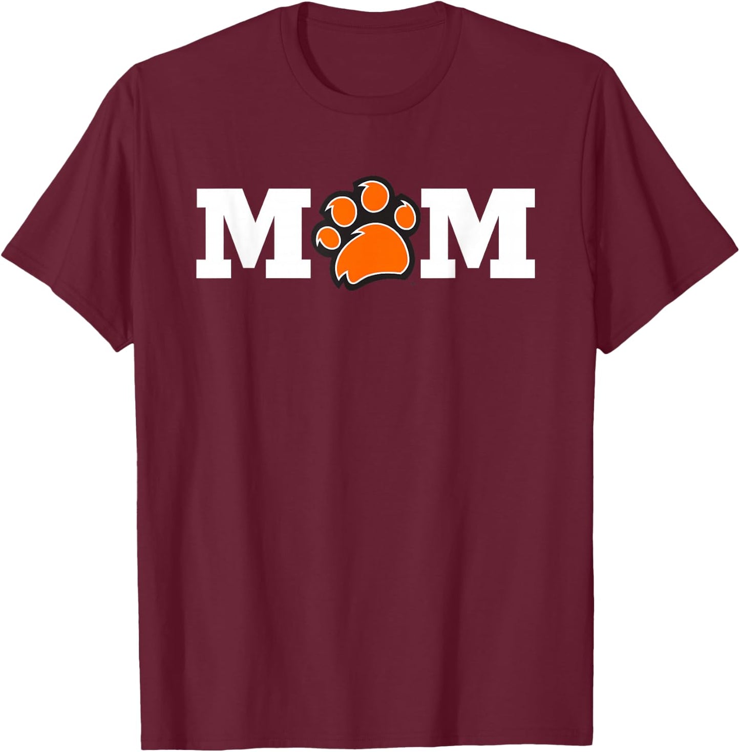 Rochester Institute of Technology Mom Tiger Parent T-Shirt - T-Shirt | Maroon