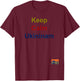 Filipino Shirt - Keep Calm Ukininam Women T-Shirt - T-Shirt | Maroon