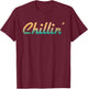 Chillin' - Laid Back Relaxation and Vacation Beach T-Shirt - T-Shirt | Maroon