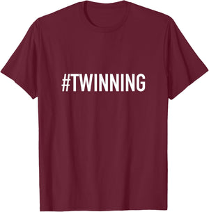 # Twinning T-Shirt - T-Shirt | Maroon