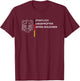 State Untested Après Ski Instructor , black T-Shirt - T-Shirt | Maroon