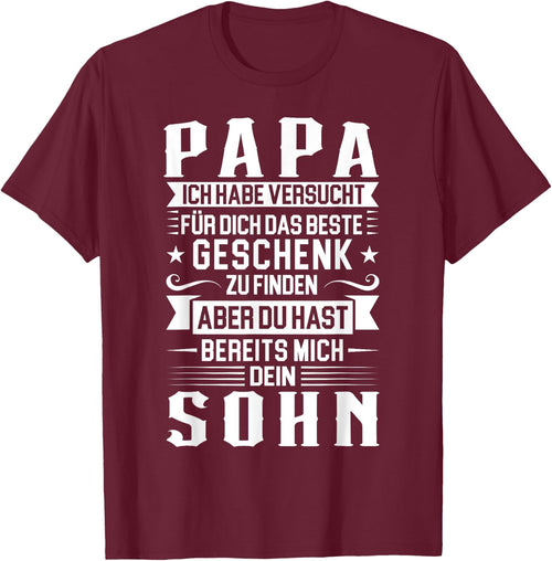 Papa ich habe versucht für dich das beste Papa