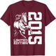 Riding 10th Birthday Horse Limited Edition 2015 Rider T-Shirt - T-Shirt | Maroon