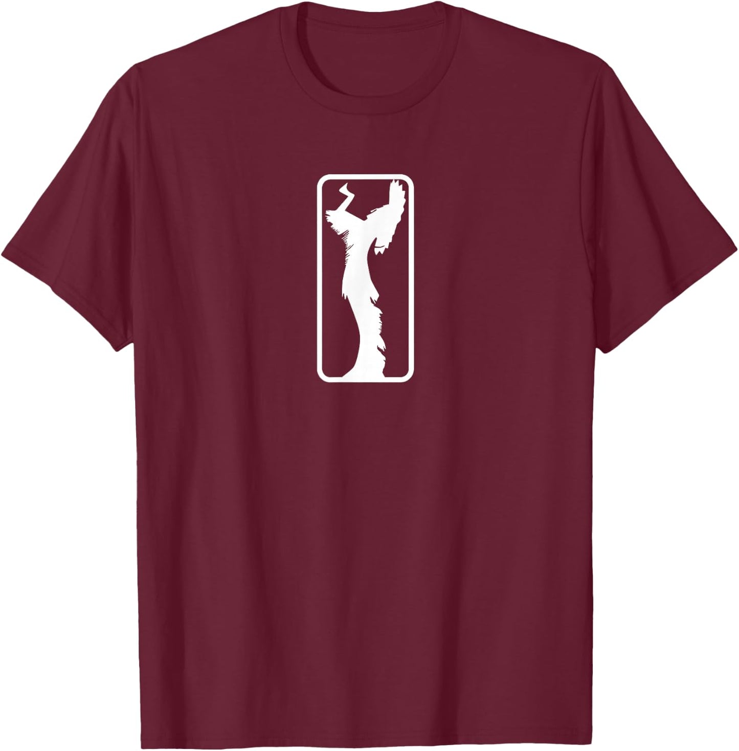 Wichita Keeper of the Plains Logo Design - Wichita Kansas T-Shirt - T-Shirt | Maroon