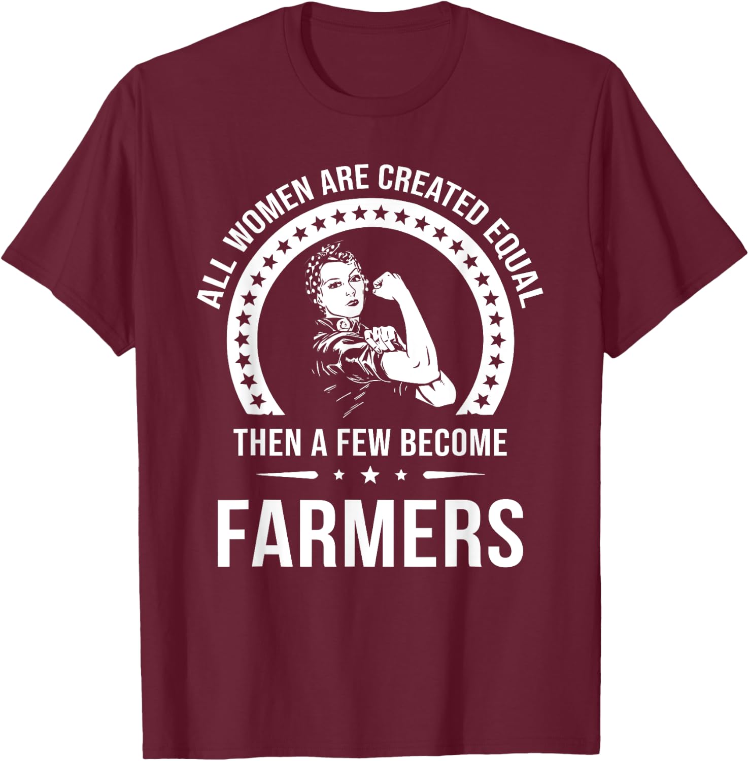 Peasant Shirt T-Shirt - T-Shirt | Maroon