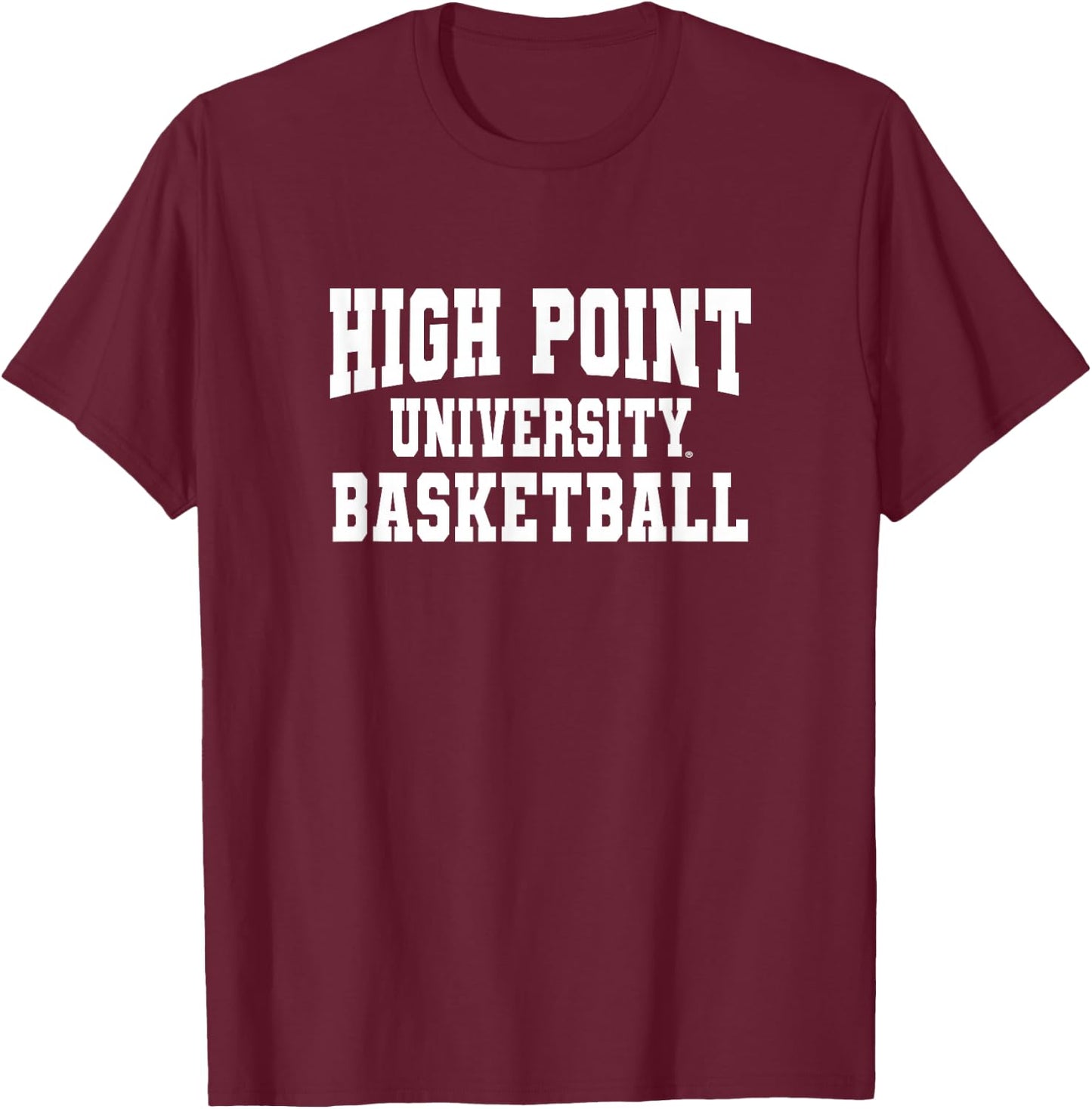 High Point Panthers University Basketball 02 Sports Fan T-Shirt - T-Shirt | Maroon