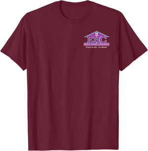 Elite Home Cleaning Inc T-Shirt - T-Shirt | Maroon