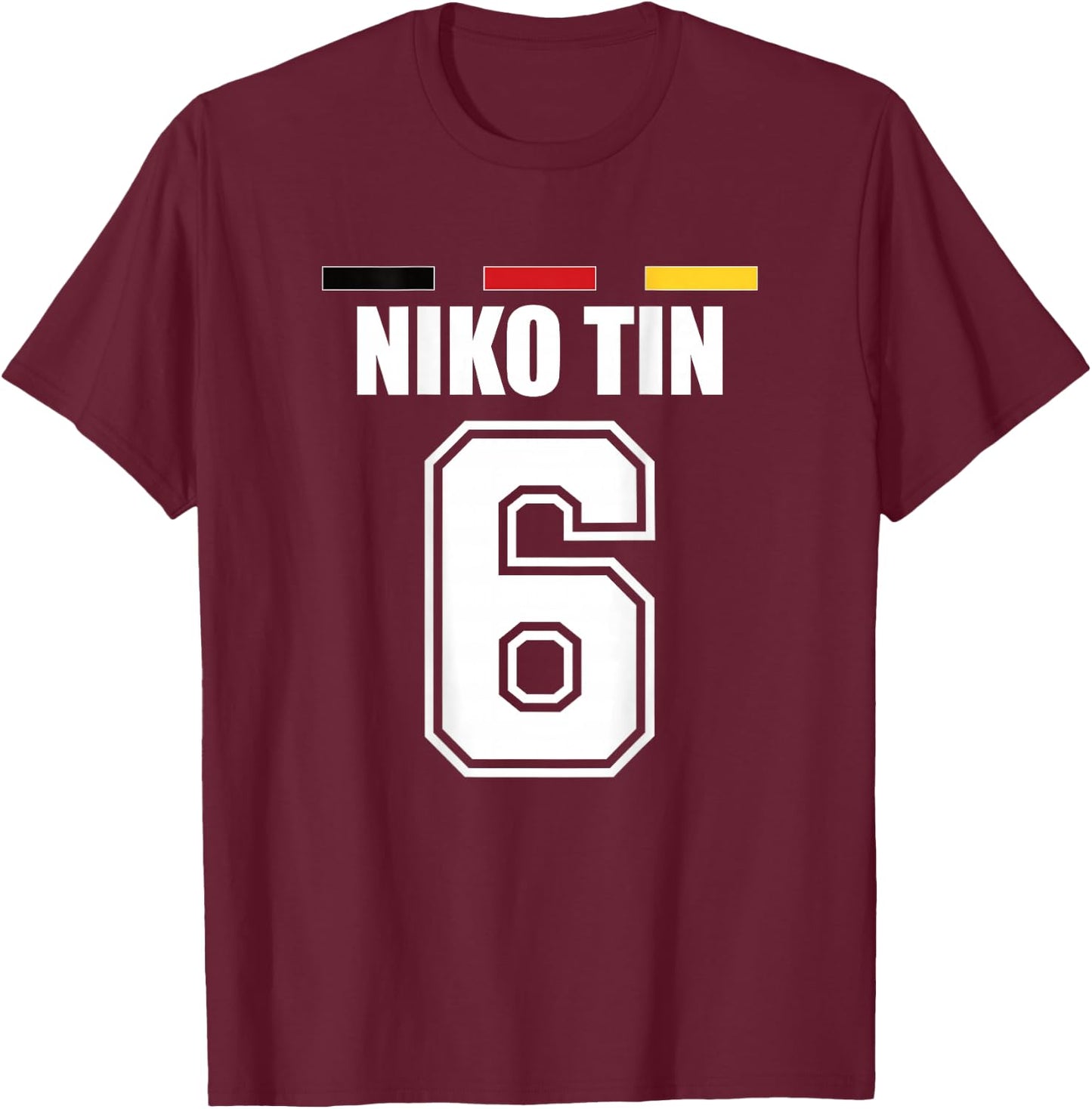 Lustige Namen Deutschland Trikot für Mallorca und die Party T-Shirt - T-Shirt | Maroon