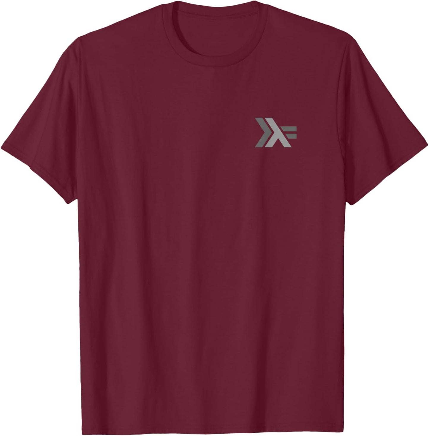Haskell Logo Programming Language Haskell programmers Gift T-Shirt - T-Shirt | Maroon
