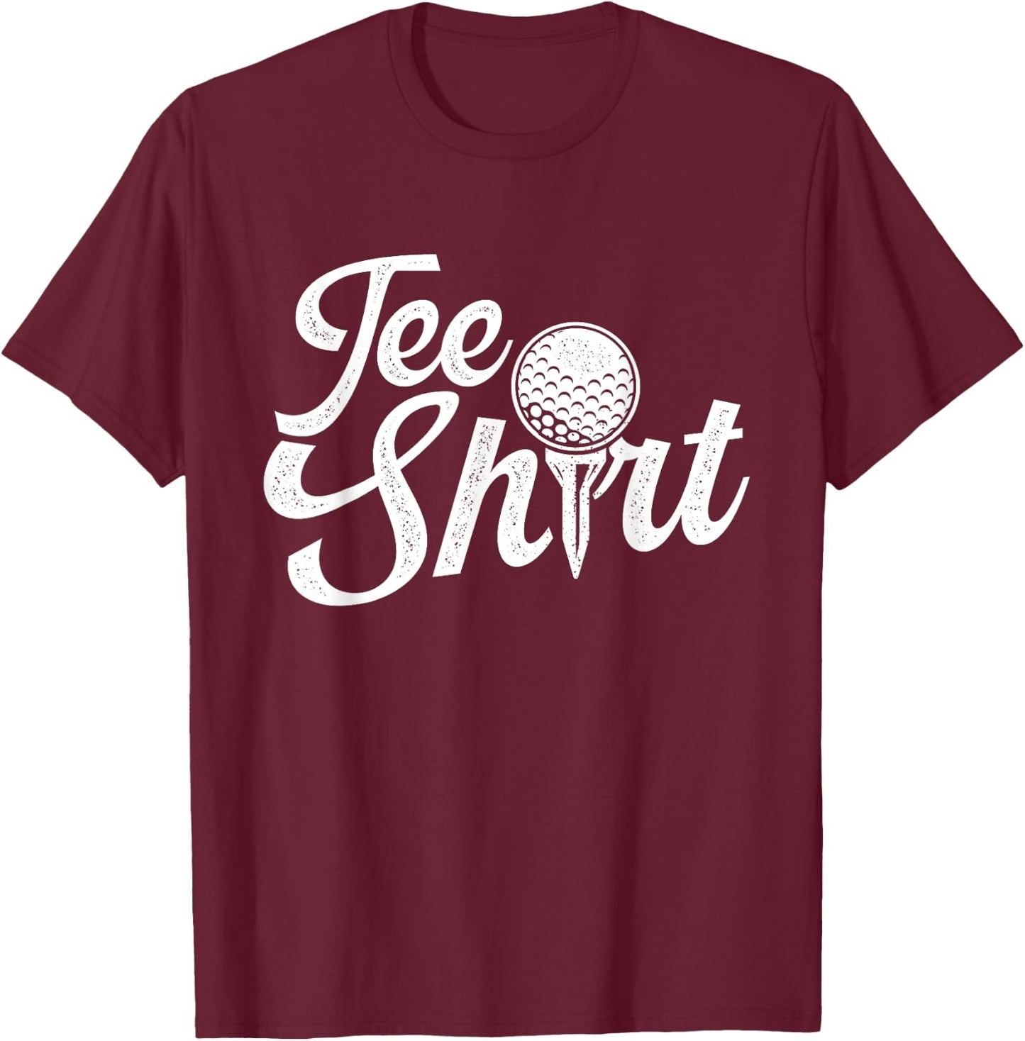 Shirt - Golf Lover Golfer Golfing Putter T-Shirt - T-Shirt | Maroon