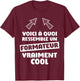 Trainer Cool Gift Fun Job Training Learning , Black, S T-Shirt - T-Shirt | Maroon