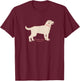 Golden Dog Nantucket T-Shirt - T-Shirt | Maroon