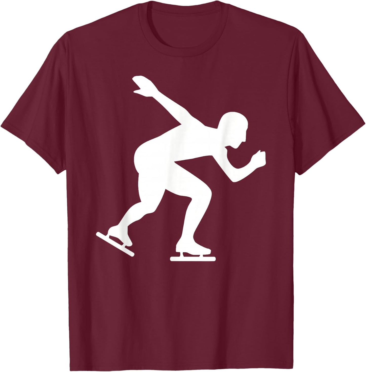 Speed skater T-Shirt - T-Shirt | Maroon