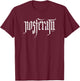 Nosferatu Logo White , black T-Shirt - T-Shirt | Maroon