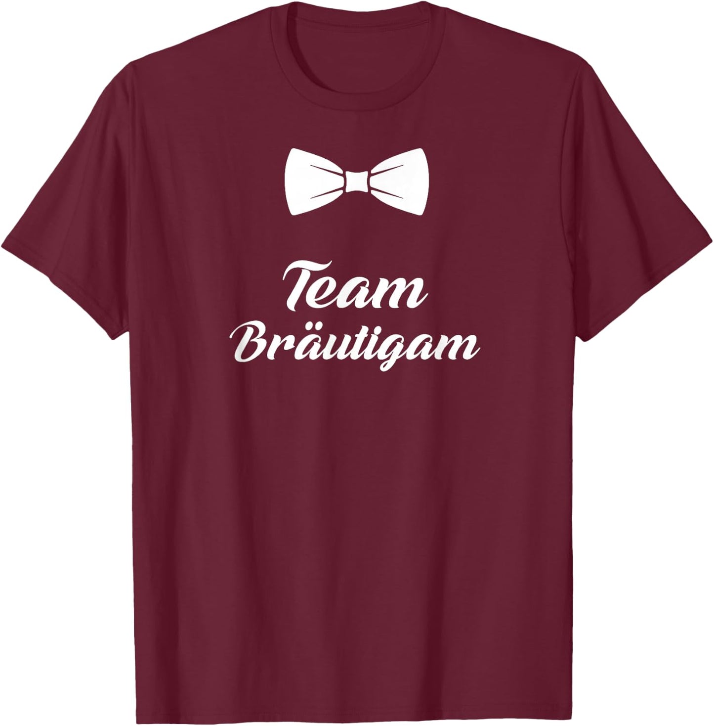 Men's Team Groom JGA Men Stag Night , black T-Shirt - T-Shirt | Maroon