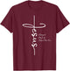 Vintage Zitat Jesus Changed My Life Asked Me How T-Shirt - T-Shirt | Maroon