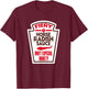 Funny Horseradish Sauce Halloween Costume Man Woman T-Shirt - T-Shirt | Maroon