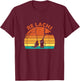 Re Salmon Funny Fisherman Saying for Hobby Fishermen and Angler , black T-Shirt - T-Shirt | Maroon