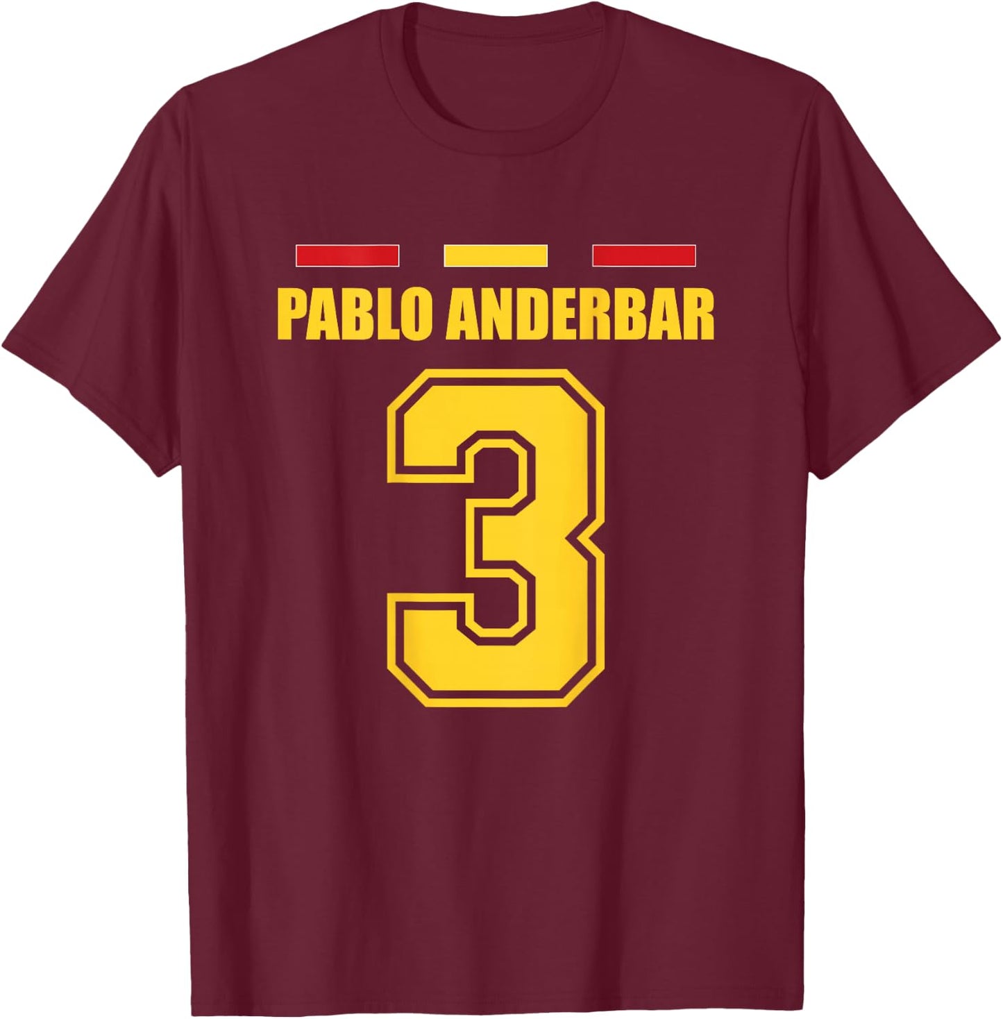 Lustige Namen Spanien Trikot für Mallorca und die Party T-Shirt - T-Shirt | Maroon